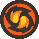 Icon of the fire type